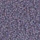 Miyuki delica beads 15/0 - Matted transparent light amethyst ab DBS-870